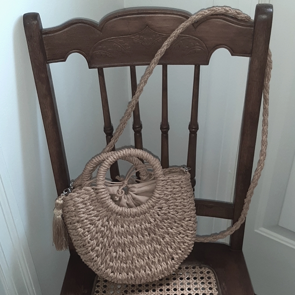 NEW Adorable Straw Bag - Picture 1 of 4
